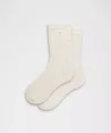 Lululemon Unisex Ribbed Cotton-blend Crew Socks