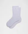 Lululemon Unisex Ribbed Cotton-blend Crew Socks