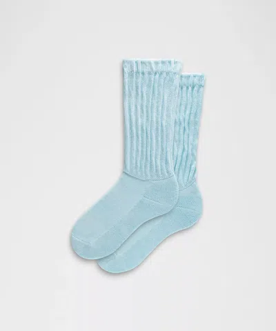 Lululemon Unisex Slouch Socks In Blue