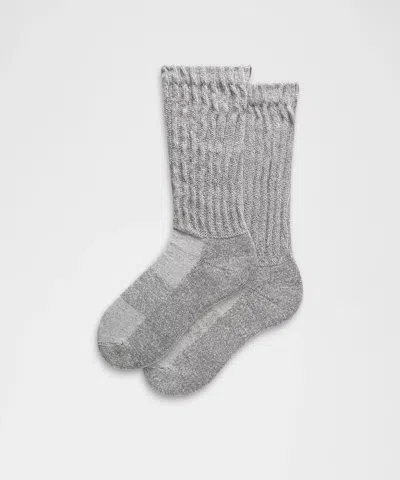 Lululemon Unisex Slouch Socks In Gray