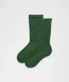 Lululemon Unisex Slouch Socks In Green