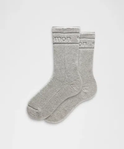Lululemon Unisex Terry Crew Socks