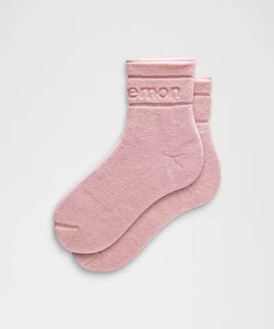 Lululemon Unisex Terry Quarter Socks