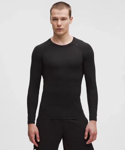 Lululemon Unrestricted Power Long-sleeve Shirt In Black