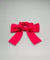 Lululemon Uplifting Scrunchie Big Bow