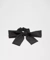 Lululemon Uplifting Scrunchie Big Bow In Black