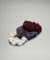 Lululemon Uplifting Scrunchies 3 Pack