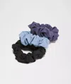 Lululemon Uplifting Scrunchies 3 Pack In Multi