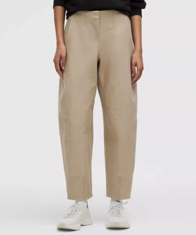 Lululemon Utilitech Twill Barrel-leg Mid-rise Pants