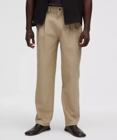 Lululemon Utilitech Twill Relaxed Pleated Trousers