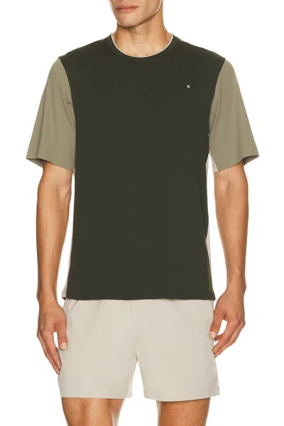 Lululemon Uv Protective Pique Tennis Short Sleeve In Green