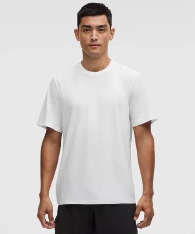 Lululemon Uv-protective Striped Mesh Tennis T-shirt