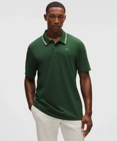 Lululemon Uv-protective Short-sleeve Polo Shirt In Green