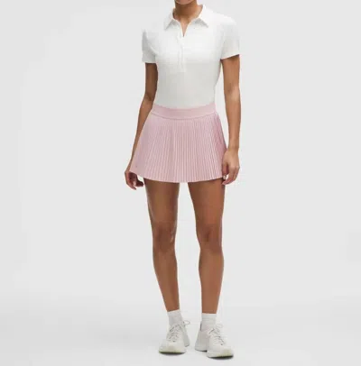 Lululemon Varsity High Rise Pleated Tennis Skirt In Pink Haze