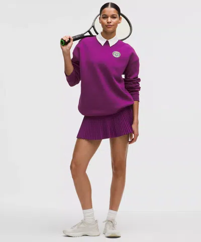 Lululemon Varsity High-rise Pleated Tennis Skirt In Purple