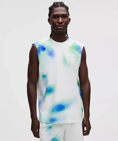 Lululemon Ventilated Sleeveless Tennis Shirt In Multi