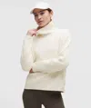 Lululemon Waffle-knit Funnel-neck Long-sleeve Shirt