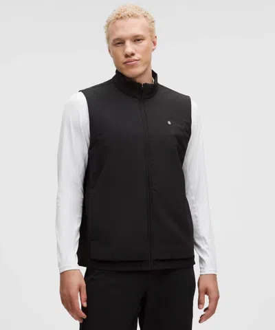 Lululemon Water-repellent Golf Vest In Black