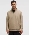 Lululemon Water-repellent Quarter-zip Golf Shell In Nude