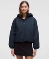 Lululemon Water-resistant Insulated Hooded Jacket In Blue
