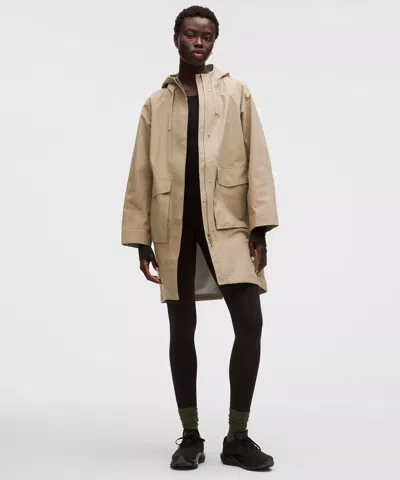 Lululemon Waterproof Fishtail Rain Coat