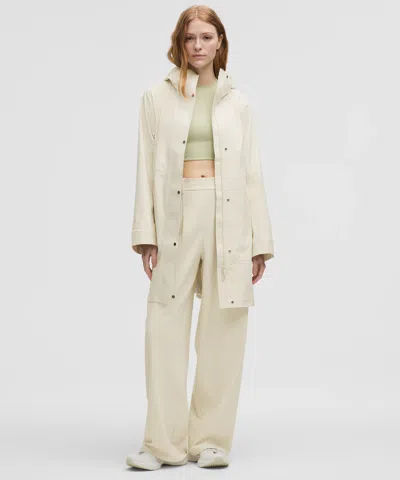 Lululemon Waterproof Rain Jacket In Neutral
