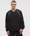 Lululemon Water-repellent Golf Pullover In Black