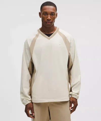 Lululemon Water-repellent Golf Pullover In Neutral