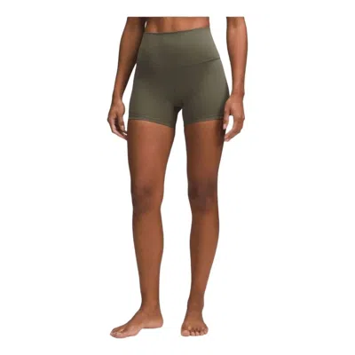 Lululemon (wmns)  Align High-rise Short 4"" 'army Green'