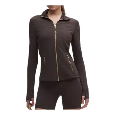 Lululemon (wmns)  Define Cropped Jacket Nulu 'brown Gold'
