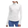 Lululemon Nulu Nylon Defined Cropped Jacket In White