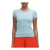 Lululemon (wmns)  Swiftly Tech T-shirt 2.0 Waist Length 'foam Blue'