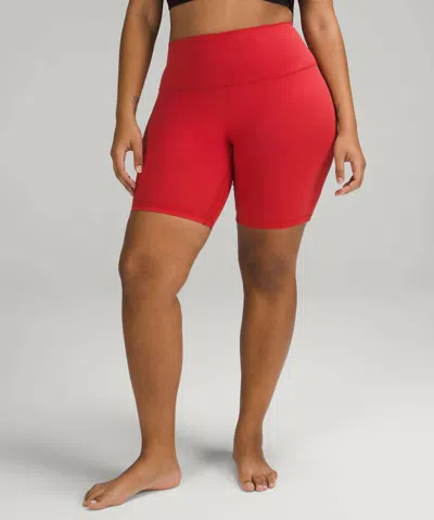 Lululemon Women's 8" Align High Rise Short In Persian Red
