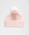 Lululemon Women's Alpaca Wool-blend Cable-knit Pom Beanie