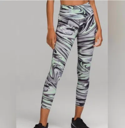 Lululemon Women's Base Pace Tight Leggings In Green In Gray