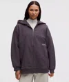 Lululemon Women's Big Cozy Ultra-oversized Full-zip Hoodie In Purple