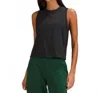 Lululemon Women's Classic Fit Cotton Blend Tank Top In Black In Black