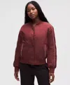 Lululemon Women's Collegiate Bomber Jacket