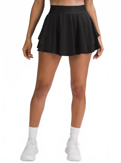 Lululemon Women's Court Rival High Rise Skirt In Black