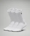 Lululemon Daily Stride Ribbed Comfort Crew Socks 3 Pack
