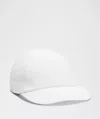 Lululemon Fast And Free Ponytail Running Hat In White