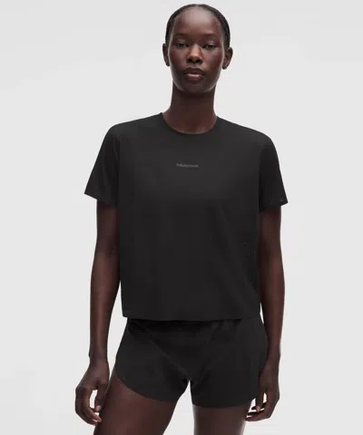 Lululemon Women's Fast And Free Short-sleeve Shirt In Black