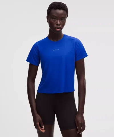 Lululemon Women's Fast And Free Short-sleeve Shirt In Blue
