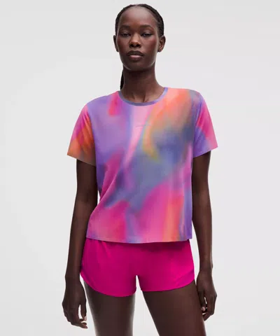Lululemon Women's Fast And Free Short-sleeve Shirt In Multi