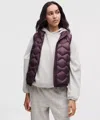 Lululemon Women's Featherweight 900-down-fill Quilted Vest In Purple