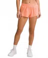 Lululemon Women's Hotty Hot Low Rise Short In Coral In Orange