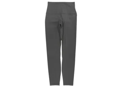 Pre-owned Lululemon Women's  Align Highrise Legging 25" Leggings In Graphite Grey
