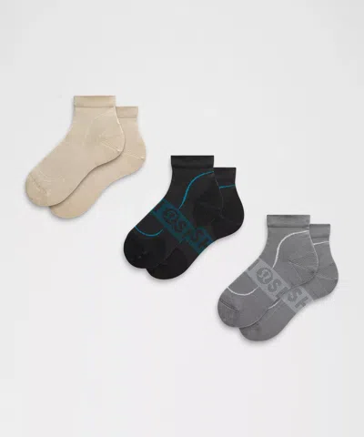 Lululemon Women's Power Stride Ankle Socks 3 Pack