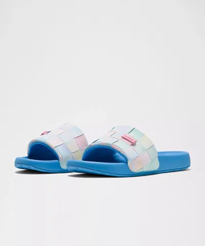 Lululemon Women's Restfeel Woven Slide In Blue