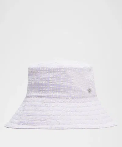Lululemon Women's Seersucker Check Wide-brim Hat